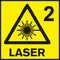 Trieda lasera 2; Trieda lasera pri meracích prístr