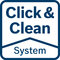 Systém Click &amp; Clean – 3 veľké výhody; Jasný p