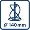 Miešací mechanizmus ∅ 140 mm; &lt;!-- language mis