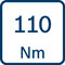 Krútiaci moment 110 Nm