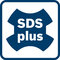 Upínanie nástrojov SDS plus; Optimálny prenos sily