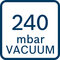 Podtlak 240 mbar