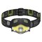 COB LED + LED čelovka P3536, 220 lm, 100 m, 3× AAA