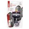 LED predné + zadné sviet. na bicykel P3922 na 2×CR2032,22 lm