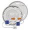 LED prisadené svietidlo NEXXO, kruhové, biele, 7,6W, CCT