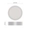 LED prisadené svietidlo, kruhové, biele, 12,5W, CCT
