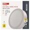 LED prisadené svietidlo, kruhové, biele, 12,5W, CCT