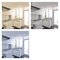 LED prisadené svietidlo, kruhové, strieborné, 12,5W, CCT