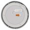 LED prisadené svietidlo, kruhové, strieborné, 12,5W, CCT