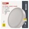 LED prisadené svietidlo, kruhové, biele, 21W, CCT