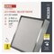 LED prisadené svietidlo, štvorec, strieborné, 21W, CCT