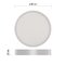 LED prisadené svietidlo, kruhové, biele, 28,5W, CCT