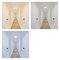 LED prisadené svietidlo, kruhové, biele, 28,5W, CCT