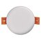 LED panel 75mm, kruhový vstavaný biely, 6W neut. biela, IP65