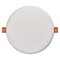 LED panel 155mm, kruhový vstavaný biely, 13,5W neutr. b., IP65