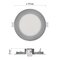 LED vstavané svietidlo NEXXO, kruhové, strieborné, 7W, CCT