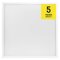 LED panel 60×60, štvorcový vstavaný biely, 40W neutrálna b., Emergency