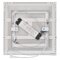 LED panel prisadený 30x30, 20W, stmiev.so zmenou CCT