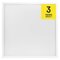 LED panel 60×60, štvorcový vstavaný biely, 40W teplá b. UGR, Emergency