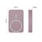 Power bank EMOS WI 1046, 10 000 mAh, 20 W+Wireless, lososová
