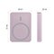 Power bank EMOS WI 522, 5 000 mAh, 20 W+Wireless, lososová