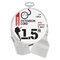 Predlžovací kábel 1,5 m / 1 zásuvka / biely / PVC / 1 mm2