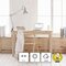 Predlžovací kábel 5 m / 3 zásuvky / biely / PVC / 1 mm2
