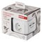 Predlžovací kábel - kocka 1,9 m / 4 zásuvky / biely / PVC / s USB / 1 mm2