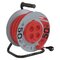 Predlžovací kábel na bubne 50 m / 4 zásuvky / čierny / PVC / 230 V / 1,5 mm2