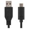 USB kábel 3.0 A/M - USB 3.1 C/M 1m čierny, Quick charge