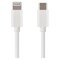 Nabíjací a dátový kábel USB-C 2.0 / Lightning MFi, 1 m, biely