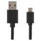 USB kábel 2.0 A/M - micro B/M 2m čierny