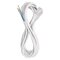 Flexo šnúra PVC 3× 1,5mm2, 5m, biela