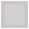 LED prisadené svietidlo, štvorec, biele, 7,6W, CCT
