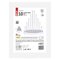 LED svietnik biely, 24,5 cm, 3x AA, vnútorný, teplá biela, časovač