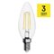 LED žiarovka Filament Candle 6W E14 neutrálna biela