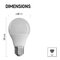 LED žiarovka Classic A60 8,5W E27 teplá biela
