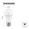 LED žiarovka Classic A60 10,7W E27 teplá biela