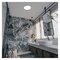 LED prisadené svietidlo Dori, kruh. biele 24,5W neutr.b., IP54