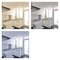 LED prisadené svietidlo, kruhové, strieborné, 12,5W, CCT