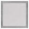 LED prisadené svietidlo, štvorec, strieborné, 12,5W, CCT