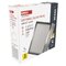 LED prisadené svietidlo, štvorec, strieborné, 12,5W, CCT