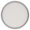LED prisadené svietidlo, kruhové, strieborné, 21W, CCT