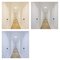 LED prisadené svietidlo, kruhové, biele, 28,5W, CCT