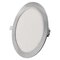 LED vstavané svietidlo NEXXO, kruhové, strieborné, 18W, CCT
