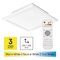 LED panel prisadený 30x30, 20W, stmiev.so zmenou CCT