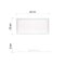 LED panel prisadený 30x60, 25W, stmiev.so zmenou CCT