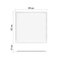 LED panel LEXXO backlit 60×60, štvorcový vstavaný biely, 30W neutrálna b.