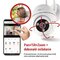 GoSmart Vonkajšia otočná kamera IP-800 WASP s WiFi, biela