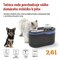 Vodná fontána Pet Care, 2,6 l, sivá